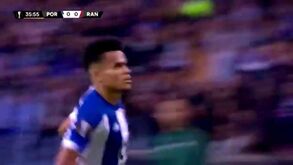 Luis Díaz encheu o pé e deu vantagem ao FC Porto
