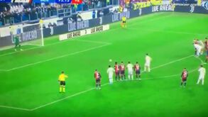 Cristiano Ronaldo deu assim a vitória à Juventus nos descontos