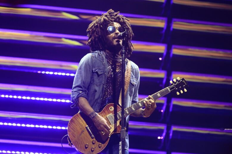 Lenny Kravitz atuou no Altice Arena