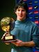 2005 - Lionel Messi (Barcelona) - O primeiro (e único) melhor jogador do Mundo deste prémio...