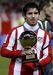 2007 - Sergio Agüero (Atlético Madrid) - Compatriota de Messi, o avançado argentino tornou-se numa autêntica máquina de golos (tem 180 na Premier League com a camisola do Manchester City), mas quando se está na sombra de La Pulga... é complicado.