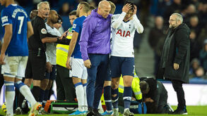 O desespero de Son Heung-min após a grave lesão de André Gomes