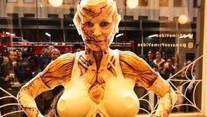 Heidi Klum superou tudo e Ronaldo também não fez por menos: um assustador Halloween