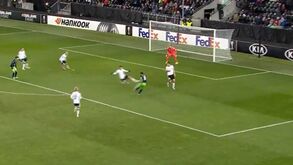 O grande remate de Bruno Fernandes para o segundo golo do Sporting