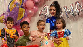 As imagens da festa de aniversário da filha mais nova de Cristiano Ronaldo