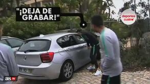Ronaldo pregou susto a casal que gravava passeio da Seleção