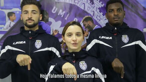 Jogadores do Feirense aprendem Língua Gestual