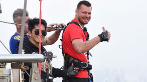Marius Niculae faz bungee jumping na maior torre do mundo: «Consegui!»