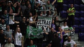 Equipa do Sporting não agradeceu às claques após jogo