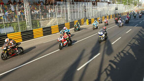 Impressionante: as imagens do acidente no GP Macau
