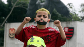 Maior paixão é impossível: o pequeno fã de Gabigol de que todos falam