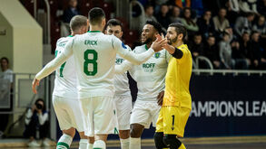 Sporting começa defesa do título europeu com vitória frente ao Novo Vrijeme