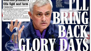 Mourinho anima Inglaterra, Ibrahimovic é hipótese em Itália e Bale ainda é notícia em Espanha