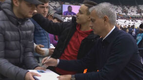 Adeptos do Tottenham já estão rendidos a Mourinho