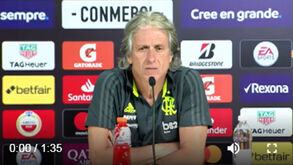 Jorge Jesus: «Sei que quem narrou o 2.º golo do Flamengo chorou de alegria»
