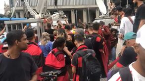 Ambiente já aquece no centro do Rio de Janeiro: tudo à espera do Flamengo