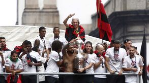 Jorge Jesus é Deus no Rio de Janeiro: reportagem da festa do Flamengo