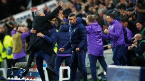 Regresso à Champions em grande: Mourinho eufórico com reviravolta do Tottenham