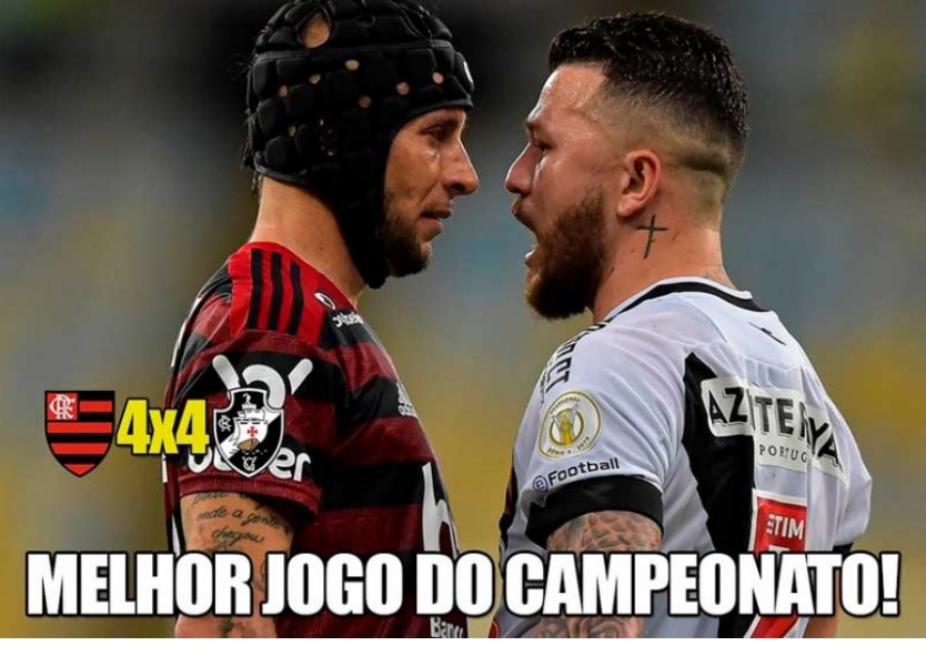 Até Guardiola foi chamado aos memes do jogo louco entre Flamengo e