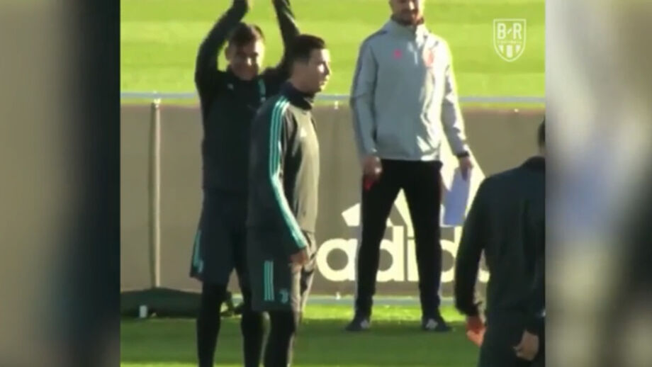 Veja como foi a reação do craque português