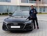Vinícius escolheu um Audi A7 Sportback 50 TDI quattro tiptronic, avaliado em 79.630 mil euros.