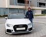 Benzema escolheu um RS 3 Sportback TFSI quattro S tronic, avaliado em 67.310 mil euros.