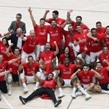 Voleibol: Marcel Matz chegou e levou Benfica ao triplete 