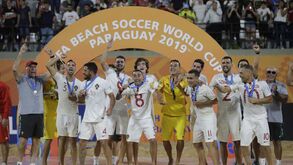 Portugal sagra-se campeão mundial de futebol de praia