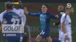 Um momento para a história: Saravia estreia-se a marcar enquanto profissional