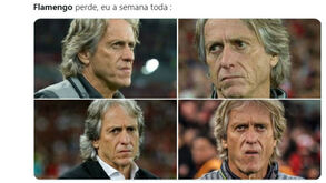 Adeptos do Flamengo reagem na internet à pesada derrota com o Santos