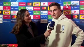 A inesperada 'flash-interview' de Dybala em... bom português