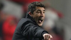 O onze do Benfica para o jogo com o V. Guimarães