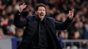 Simeone: «Às 18h30 disse ao Manu Sánchez que ia jogar e para desligar o telemóvel»