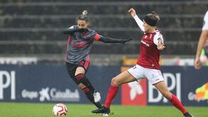 Benfica vence em Braga e continua líder do campeonato feminino só com triunfos