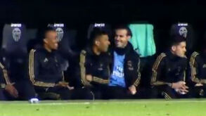 O jogo de Bale no banco de suplentes do Real Madrid que está a dar que falar