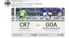 Marinha rende-se ao golo de Cristiano Ronaldo: «Bem-vindo ao espaço aéreo»