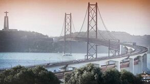 Mau tempo: Circulação nas pontes 25 de Abril e Vasco da Gama condicionada
