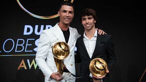 Globe Soccer Awards: CR7 e Félix cobertos de ouro 