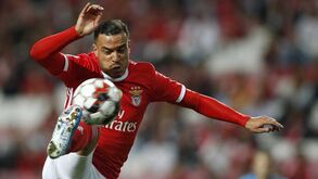 Vieira segura Raul de Tomas no Benfica