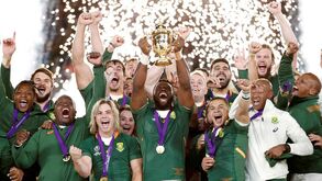 Râguebi: Springboks pela 3ª vez 