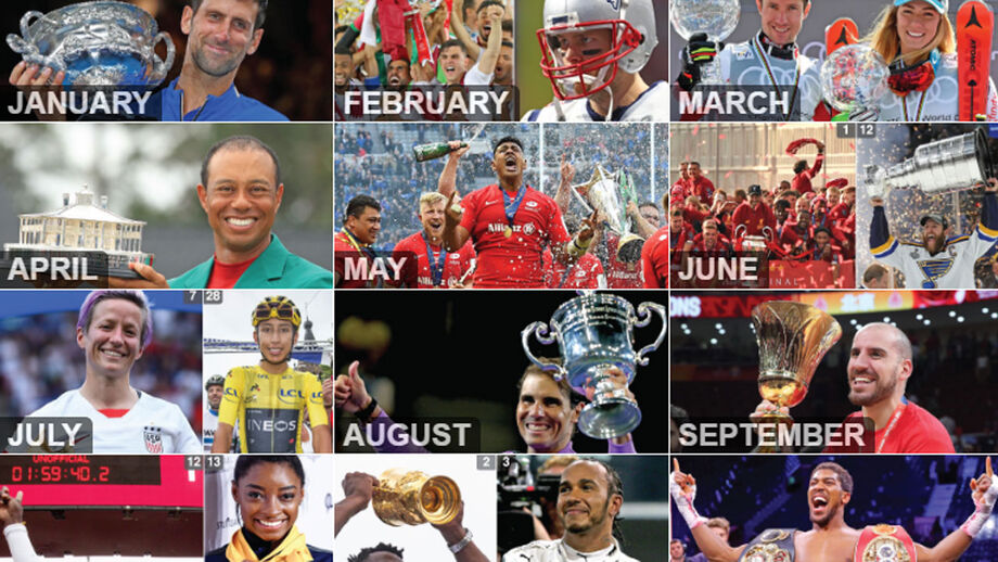 O melhor do desporto de 2019: o ano em revista