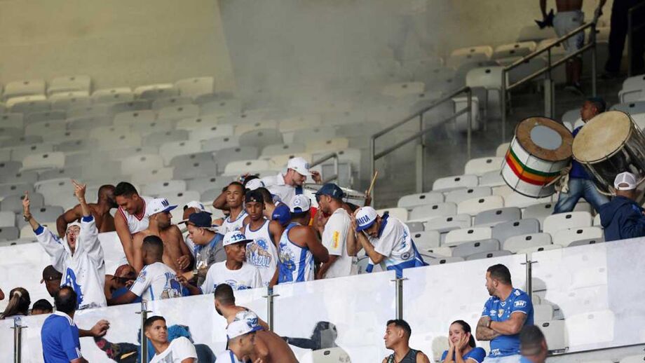 Emblema mineiro perdeu na receção ao Palmeiras e confirmou a descida à Serie B do Brasileirão