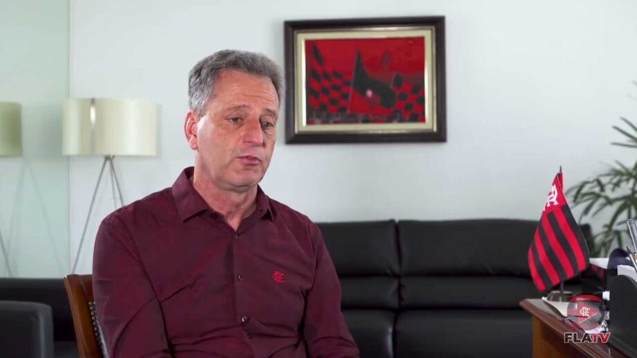 Rodolfo Landim lembrou o momento em que se encontrou com o treinador português pela primeira vez