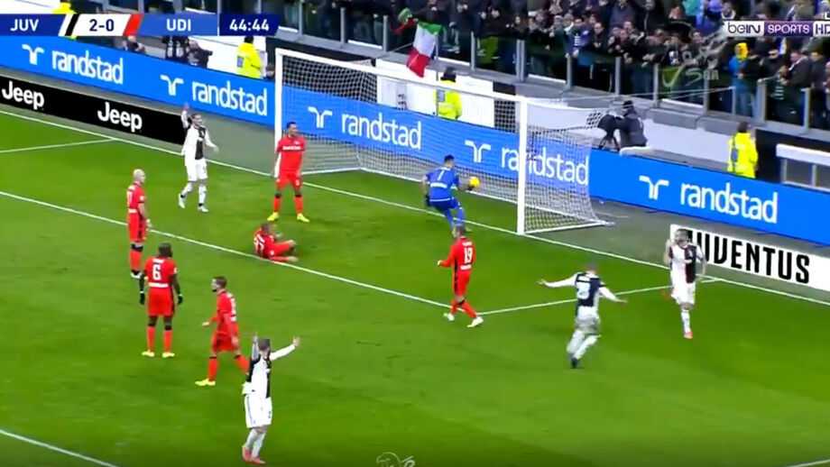 Demiral ganhou nas alturas e assistiu o internacional italiano para o terceiro frente à Udinese