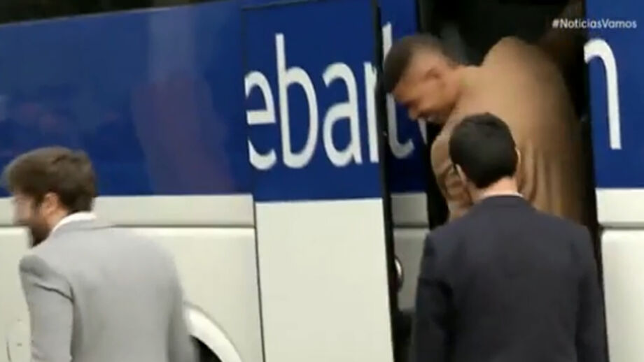 Walter Tavares protagonizou, esta segunda-feira, um momento caricato