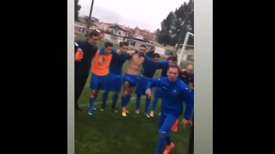 Encontrou-se com o uruguaio no Estádio da Luz