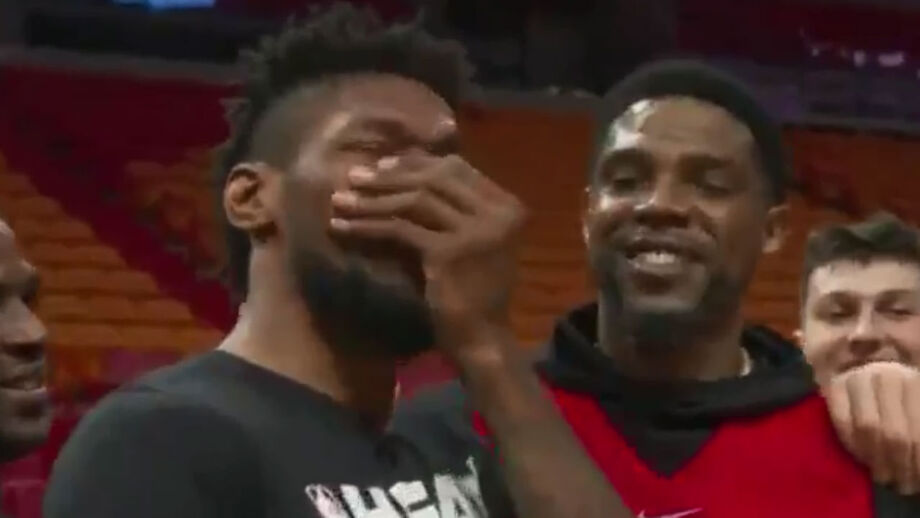 Chris Silva, dos Miami Heat, foi surpreendido