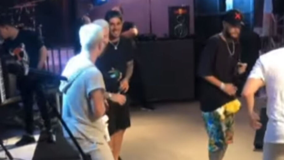 Jogadores divertem-se nas férias