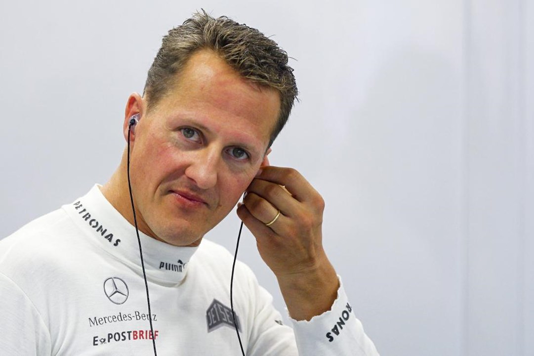 Fotos atuais de Michael Schumacher à venda por mais de 1 milhão de