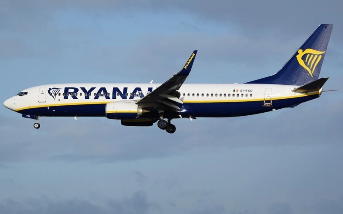 Avião da Ryanair